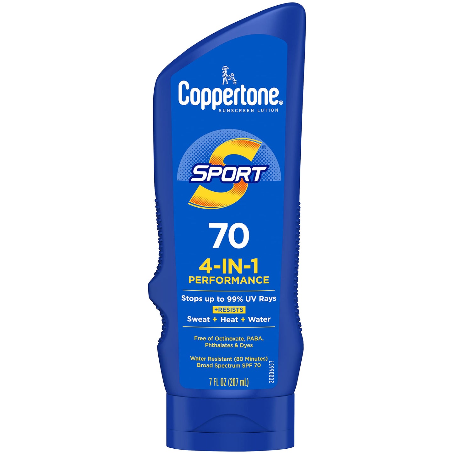 Coppertone SPORT Sonnenschutzlotion SPF 70 Wasserfeste Sonnencreme Körperlotion 7 Fl Oz